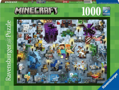 Minecraft Mobs 1000 Piece Puzzle